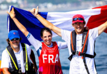 Charline Picon, médaillée d’argent en RS:X