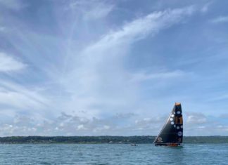 Fastnet. Podium en IMOCA 60 pour Justine Mettraux