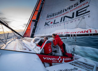 Transat. Sam Davies et Nicolas Lunven espèrent récolter des fonds pour permettre d’opérer 25 enfants