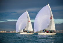 Aurélien Pierroz et son équipage champion de France Espoirs de Match-Racing