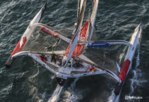 CARIBBEAN 600. L’Ocean Fifty GROUPE GCA-1001 SOURIRES au départ