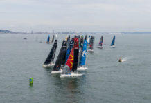 Le Havre Allmer Cup. Bon départ pour les 28 Figaro Bénéteau 3 sur la Grande course