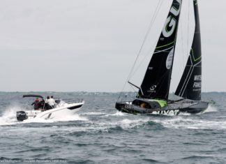 Bermudes 1000 race. Un excellent feeling avec le bateau pour Benjamin Dutreux
