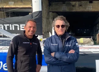 IMOCA. Francis Cabrel parrain du bateau de Romain Attanasio