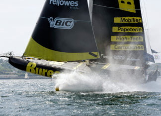 Bermudes 1000 races. Runs de vitesse à Brest, Louis Burton plus rapide !