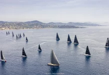 Giraglia. Départ pour une longue course lente raccourcie à 200 milles