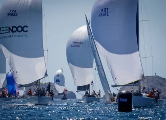 Championnat du Monde IRC/ORC 2022. Zeendoc sur la ligne de départ avec Sages Informatique