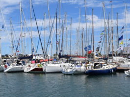 Tour des Ports de la Manche. 75 voiliers au départ