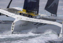 Finistère Atlantique. Victoire du Maxi Edmond de Rothschild, Banque Populaire XI deuxième à 26 minutes