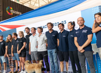 The Ocean Race. 5 IMOCA au départ de la course