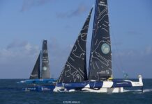 Route du Rhum. Caudrelier toujours en tête à mi-course
