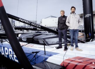 Imoca. Yoann Richomme en double avec Yann Eliès sur Paprec Arkéa