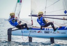 JO Nacra 17. Lou Berthomieu et Tim Mourniac parés pour le Test Event à Marseille !