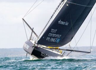 Vendée Globe. Jean Le Cam met à l’eau son nouvel Imoca Tout commence en Finistère – Armor-lux !
