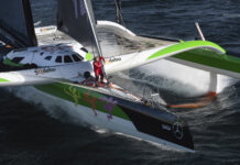 Arkea Ultim Challenge Brest. Escale à Hobart pour Thomas Coville
