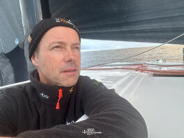 Arkea Ultim Challenge. Thomas Coville : ” J’ai eu peur ! On ne peut pas s’échapper “