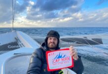 Arkea Ultim challenge. Anthony Marchand skipper d’Actual Ultim 3 a franchi le cap Horn
