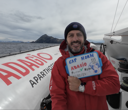 Arkea Ultim Challenge. Premier Cap Horn pour Eric Péron