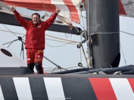 Arkea Ultim Challenge. L’arrivée d’Éric Péron 5e