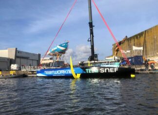 Vendée Globe. Justine Mettraux remet à l’eau son Imoca Teamwork-Team Snef