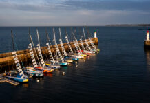 Class40. La flotte à bon port à Belle-Île-en-Mer