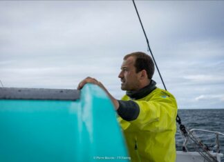 New York Vendée. Démâtage de l’Imoca Vulnérable de Sam Goodshild mais après assez de milles parcourus…