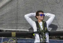 🔒 Mini. Romain Van Enis (969 – Be Sailing) premier proto à Horta