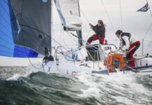 Championnat du Monde de course au large double mixte. Elodie Bonafous et Basile Bourgnon remportent la 2e course