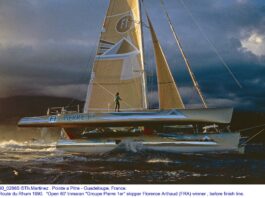 Le trimaran Pierre 1er de Florence Arthaud racheté par Nautic