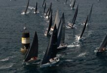 Voiles de Saint-Tropez. première journée pour les Modernes et les Maxis