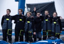 Trophée Jules Verne. Départ de SVR-Lazartigue