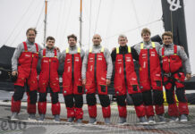 Trophée Jules Verne. Passage de ligne pour Sodebo