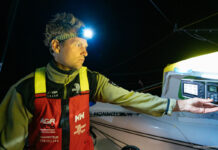 Vendée Globe. Vernissage, gastronomie, Benjamin Ferré ne s’ennuie jamais, il croise même Sébastien Destremeau !
