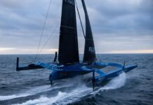 Trophée Jules Verne. Nouvelle tentative pour François Gabart et SVR-Lazartigue partis à 1h18, la carto +73 nm