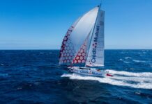 Class40. Un tour du monde pour Ian Lipinski à bord de son class40 Crédit Mutuel !