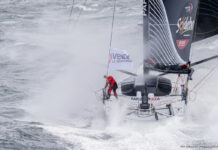 Vendée Globe. Avarie sur Paprec Arkea, Yoann Richomme perd sa voile d’avant mais sans l’handicaper pour la suite (maj)