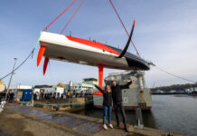 Imoca. Elodie Bonafous met à l’eau son Imoca Horizon 29