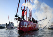 Vendée Globe. Damien Séguin boucle son tour du monde avec une voile en lin