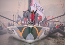 Vendée Globe. Violette : “Cette arrivée, c’est comme un mariage, tout le monde est là !”