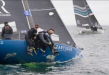 Mach 6.5 / Open 7.50 : SVR Lazartigue et Sails of Change dominent la baie de Quiberon