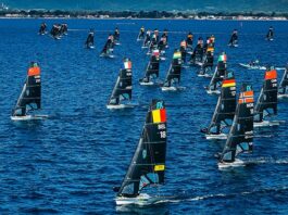 Semaine Olympique Française de Hyères. 31 courses lancées dans une météo idyllique en rade d’Hyères !