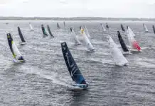 Class40. 24 bateaux au départ de la Cic Normandy Channel race
