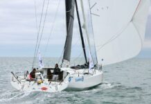 Class40. Corentin Douguet et Axel Tréhin (Esprit large) remporte la Normandy Channel Race