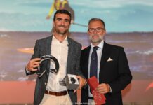 Foiling awards. Le prix Forlanini pour Erwan Jauffroy