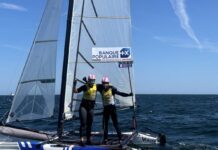 Série Olympiques. Tim Mourniac et Aloïse Retornaz en Or en Nacra 17 à Kiel