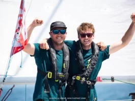 Mini Fastnet. Carton plein pour Nicomatic – Petit Bateau, Eliot Poughon et Basile Gautier vainqueurs en série