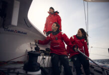 Globe40. Amélie Grassi et Antoine Carpentier, équipiers de Ian Lipinski sur la Globe 40