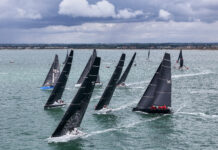 Admiral’s Cup. Une première manche côtière très disputée, Red Bandit démâte