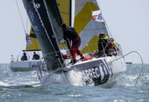 TourVoile. La flotte à Pornichet, Paprec by Normandy Inshore Program en tête