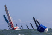 Globe40. Départ du prologue à Lorient de la 2e édition de la Globe40